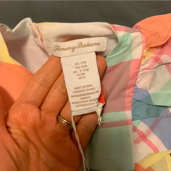 Tommy Bahama Infant Dress Set NWT - Picture 4 of 5